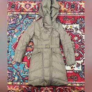 Add Women's Tan Coat size 4